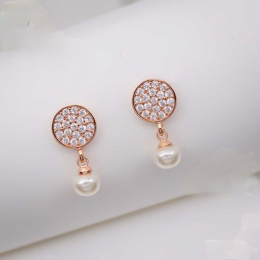 Celestial Pearl Drop Earrings - eNJay Jewels 