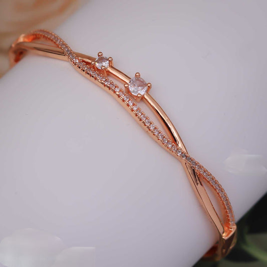 Stone Sleek Kada Bracelet - eNJay Jewels 