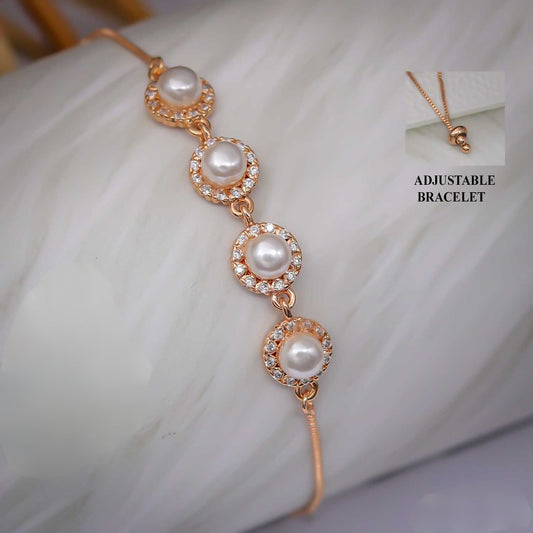 PearlFlex Adjustable Bracelet - eNJay Jewels 
