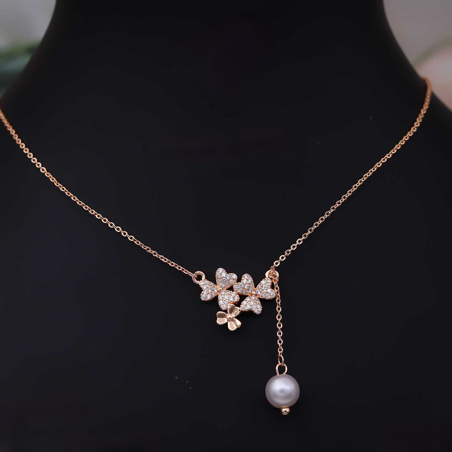 Pearl Blossom Chain - eNJay Jewels 