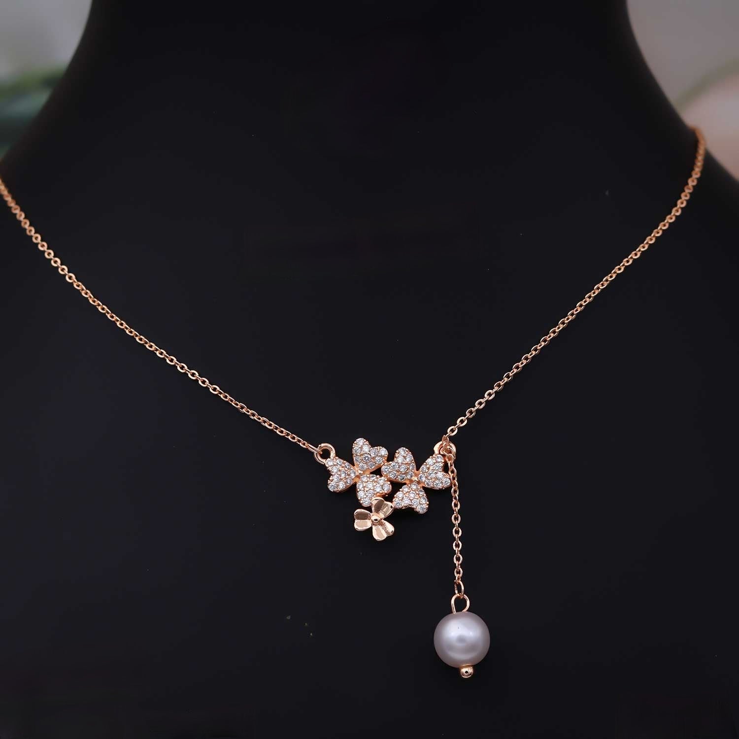 Pearl Blossom Chain - eNJay Jewels 