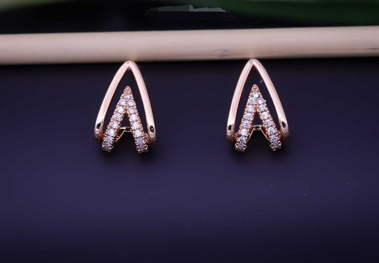 V-Classic Earring - eNJay Jewels 