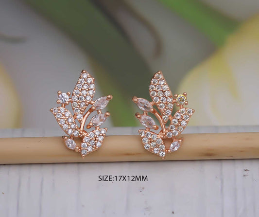 Leafy Elegance Earrings - eNJay Jewels 